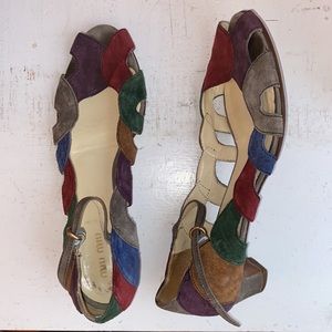 Miu Miu Suede Heels